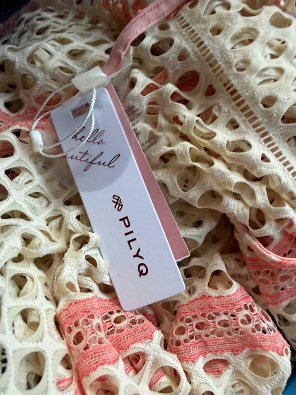 PILYQ ivory-Natalie dress coverup - Picture 2 of 4